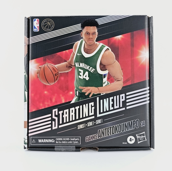 NBA Starting Lineup Series 1 Giannis Antetokounmpo #34 Basketball Action Figure - Picture 1 of 5